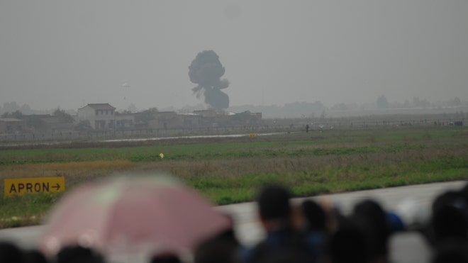 China Fighter Crash